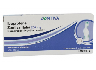Ibuprofene zentiva italia 200 mg compresse rivestite con film