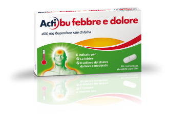 Actibu febbre e dolore 400 mg compresse rivestite con film
