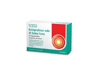 Ketoprofene sale di lisina teva 40 mg granulato