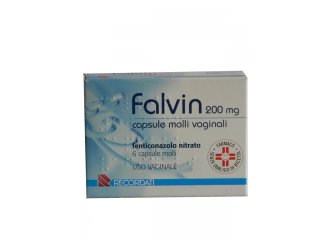 Falvin 6 capsule vaginali molli 200mg