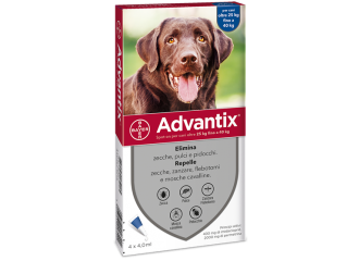 Advantix spot-on 4x4ml 25-40kg