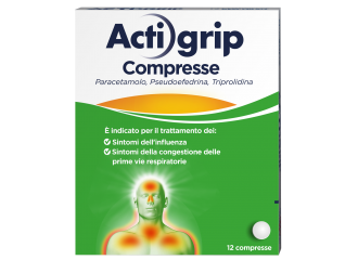 Actigrip 2,5 mg/ 60 mg/ 500 mg compresse