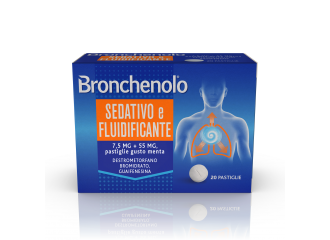 Bronchenolo sedativo e fluidificante 20 pastiglie