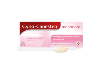 Gyno-canesten monodose 500 mg capsula molle vaginale