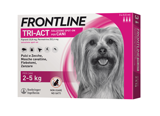 Frontline tri-act.3 pip.0,5ml