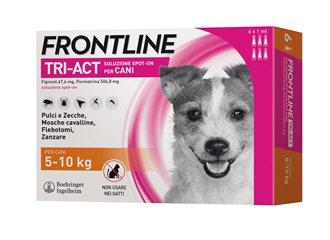 Frontline tri-act.6 pip.1ml