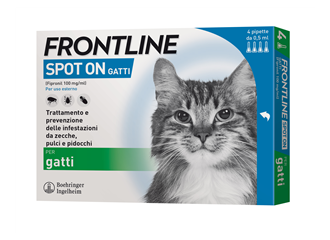 Frontline spoton gatti 4x0,5ml