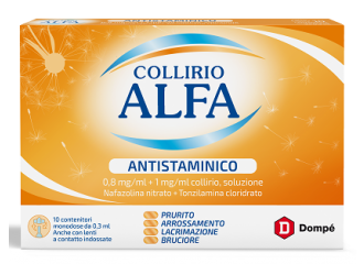 Collirio alfa antistaminico 0,8 mg/ml + 1 mg/ml collirio, soluzione