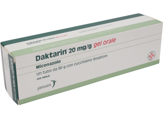 Daktarin 20 mg/g gel orale