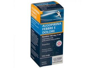 Algopirina febbre e dolore bambini 100mg/5ml sospensione orale