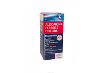 Algopirina febbre e dolore bambini 100mg/5ml sospensione orale gusto fragola