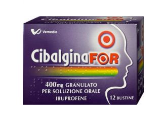 Cibalginafor 400 mg 12 bustine