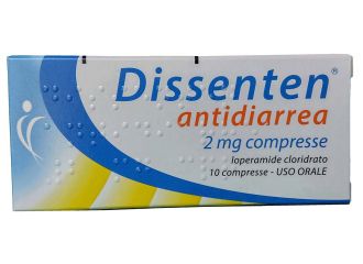 Dissenten antidiarrea 2 mg 10 compresse