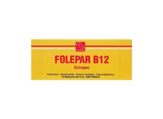 Folepar b12 10 flaconcini 12 gr