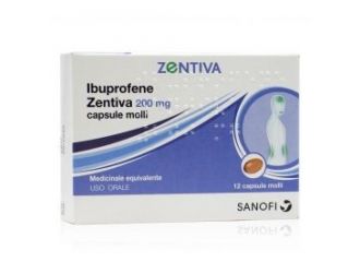 Ibuprofene zentiva 24capsule molli 200 mg