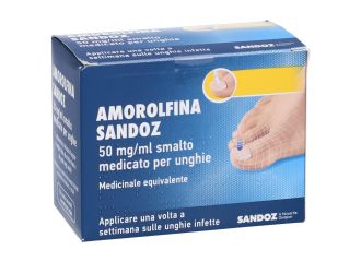 Amorolfina sandoz 50 mg/ml smalto medicato per unghie