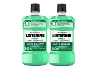 Listerine denti & gengive gusto delicato 2 x 500 ml