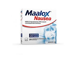 Maalox nausea - compresse - metoclopramide cloridrato 5 mg