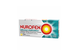 Nurofen influenza e raffreddore 200 mg + 30 mg compresse rivestite