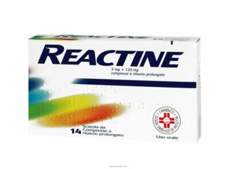 Reactine*14cpr 5mg+120mg rp