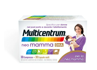 Multicentrum neo mamma dha 30 compresse + 30 capsule molli