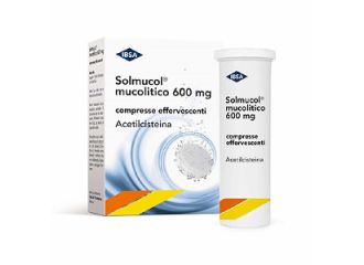 Solmucol mucolitico 600 mg compresse effervescenti