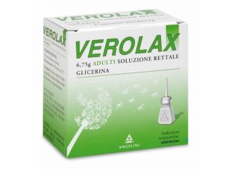 Verolax adulti 6 clismi rettali 6.75gr