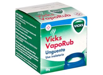 Vicks vaporub, unguento per uso inalatorio 50 grammi