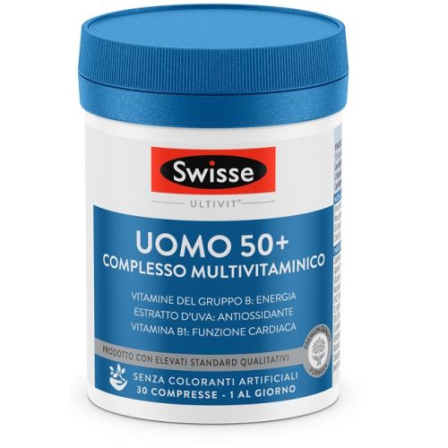 Swisse multivitaminico uomo 50+ 30 compresse