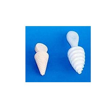 Apribocca a vite in plastica utilizzabile per procedure di pronto soccorso respiratorio in pazienti folgorati