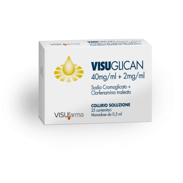 Visuglican 40mg/ml + 2mg/ml collirio, soluzione