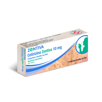 Cetirizina zentiva 10 mg compresse rivestite con film