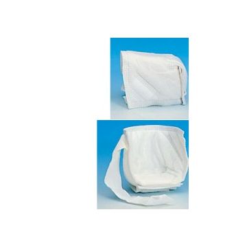 Gomitiera/talloniera in tessuto non tessuto con doppia imbottitura ovattata. regolabile tramite cinturino di fissaggio in velcro. assorbenti e traspiranti