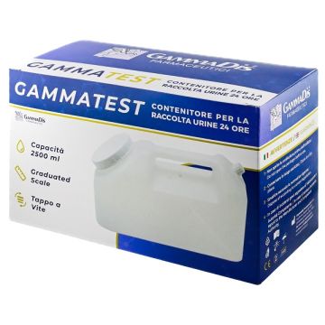 Contenitore sterile per la raccolta urina gammasi 24h 2500 ml