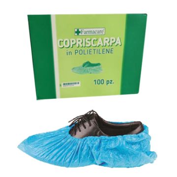 Farmacare copriscarpe pet 100pz