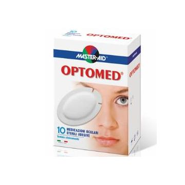 Garza oculare medicata master-aid optomed super 10 pezzi