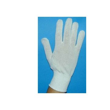 Guanto in cotone bianco 8