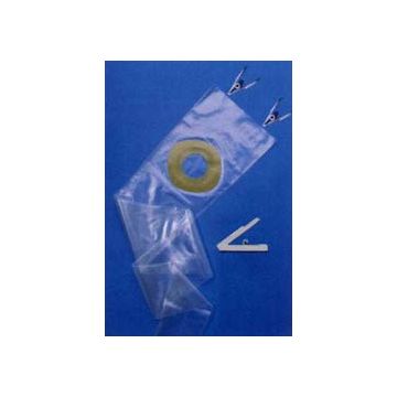 Sacca mono pezzo per irrigazione con barriera protettiva a protezione totale sviluppata sulla tecnologia stomahesive iridress 19/50mm 10 pezzi