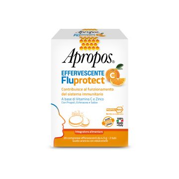 Apropos fluprotect effervescente c 20 compresse
