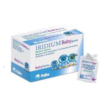 Garza oculare medicata iridium baby 28 pezzi