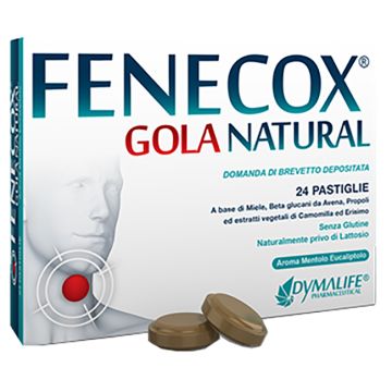 Fenecox gola natural mentolo eucalipto 36 pastiglie