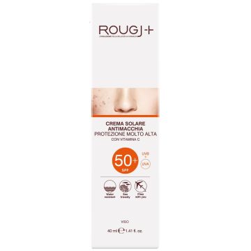Rougj solare spf50+ viso antimacchia vitamina c 40 ml
