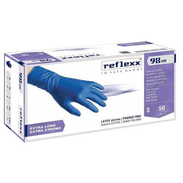 Guanti lattice senza polvere large 100 pezzi